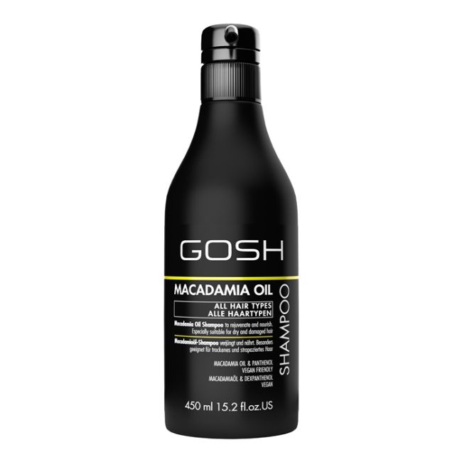 

Шампунь для волос с маслом макадамии Gosh, 450 мл