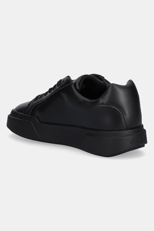Кроссовки CHUNKY CUPSOLE LACEUP LTH из кожи Calvin Klein, черный — фото 3