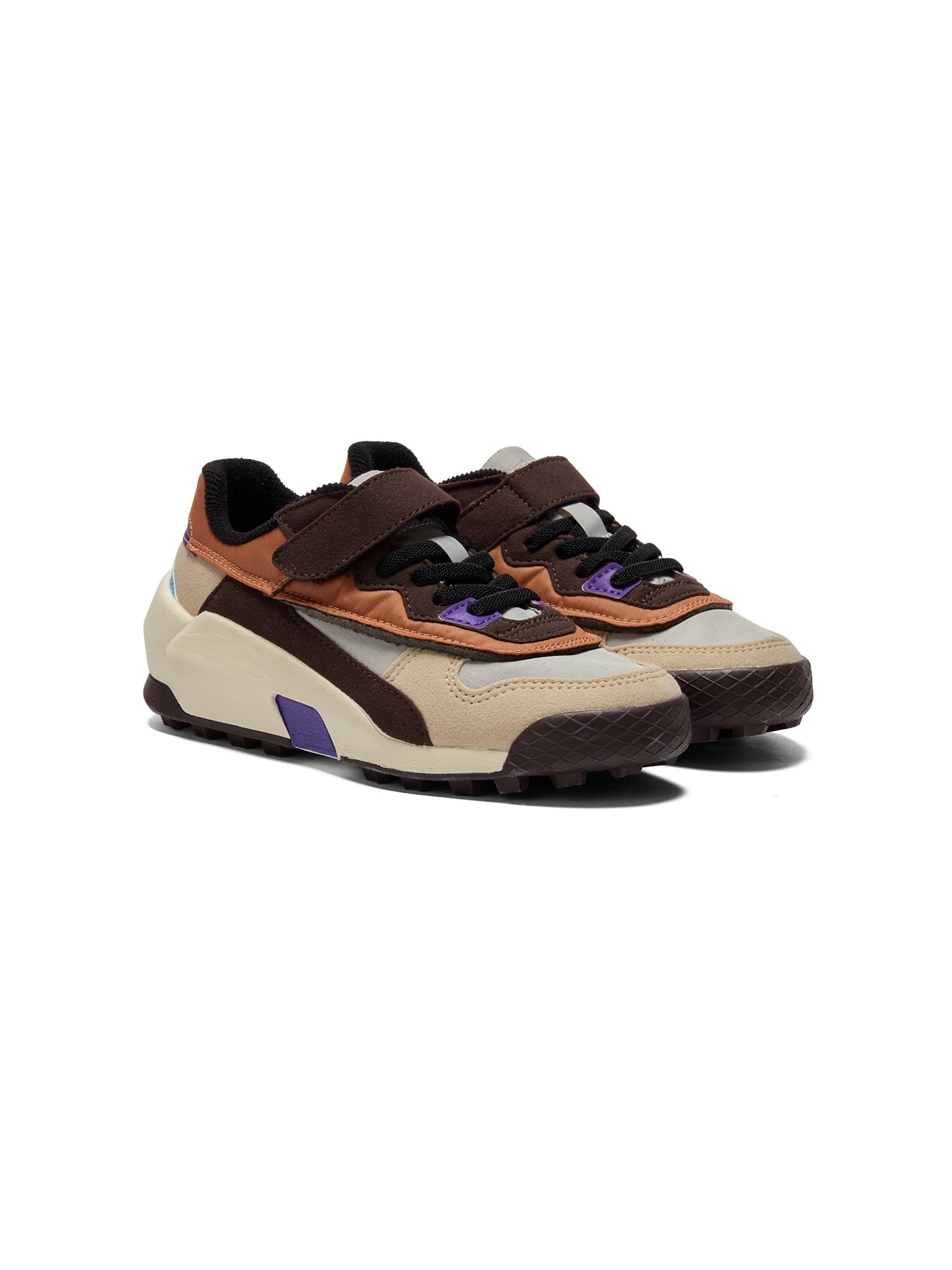 Кроссовки ADMIX RUNNER KIDS Onitsuka Tiger, Oyster Grey/Licorice Brown — фото 3