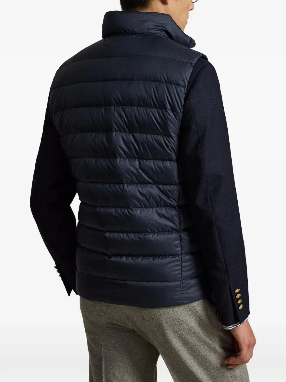 Дутый жилет The Colden POLO RALPH LAUREN, синий — фото 4
