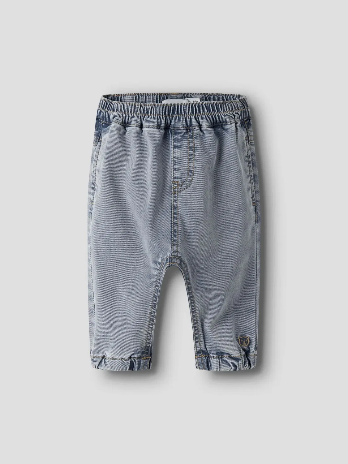Джинсы tapered fit Name it, light blue denim — фото 3