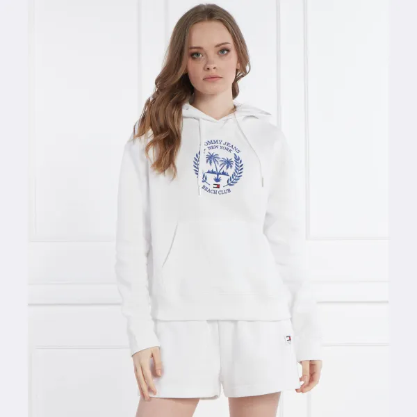 Толстовка свободного кроя Bxy prep luxe 2 Tommy Hilfiger, белый — фото 2