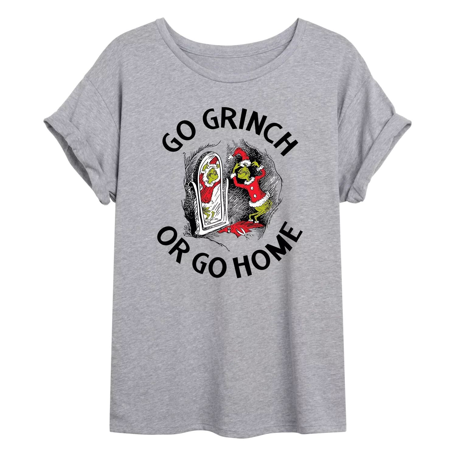 

Размерная футболка с рисунком Dr. Seuss Grinch Home для юниоров Licensed Character