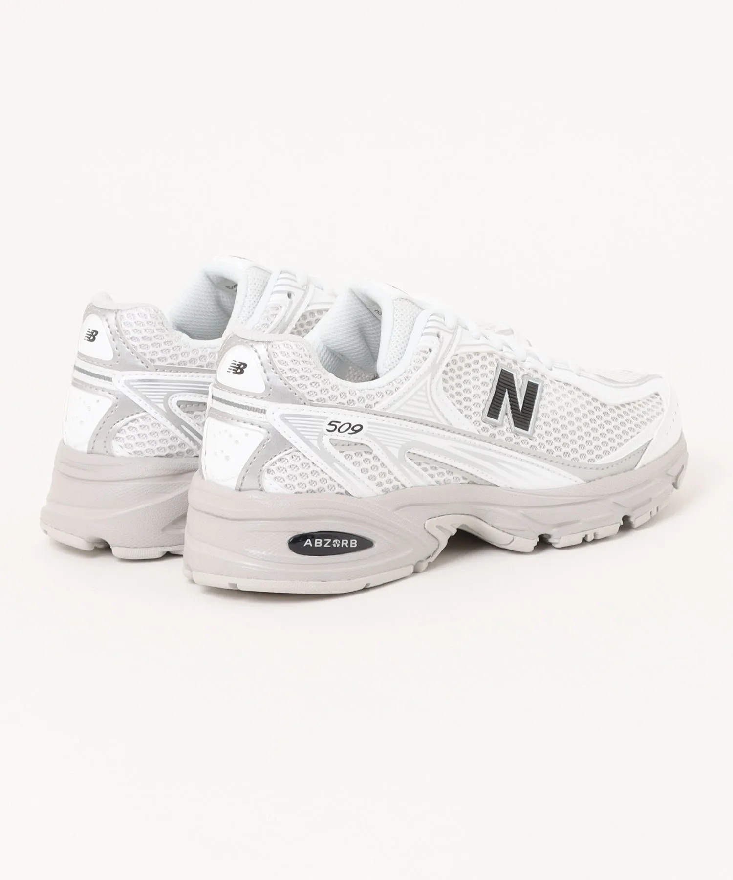 Мужские кроссовки из синтетической кожи New Balance U509WS белые — фото 2