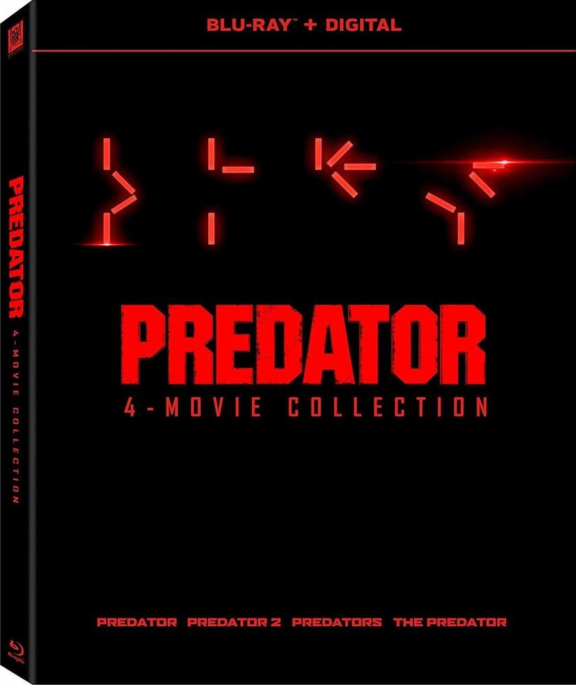 

Диск Blu-ray Predator: 4 Movie Collection