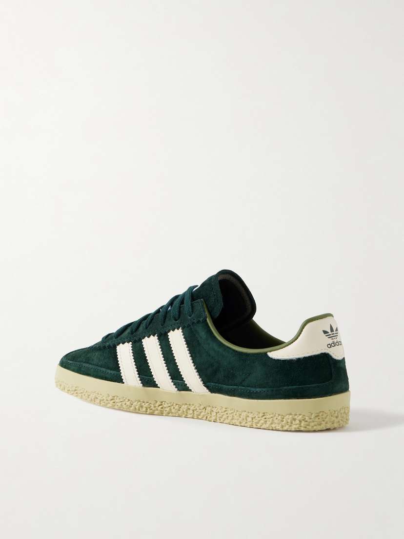 Замшевые кроссовки Roelle spezial с кожаной отделкой Adidas Originals, зеленый — фото 3