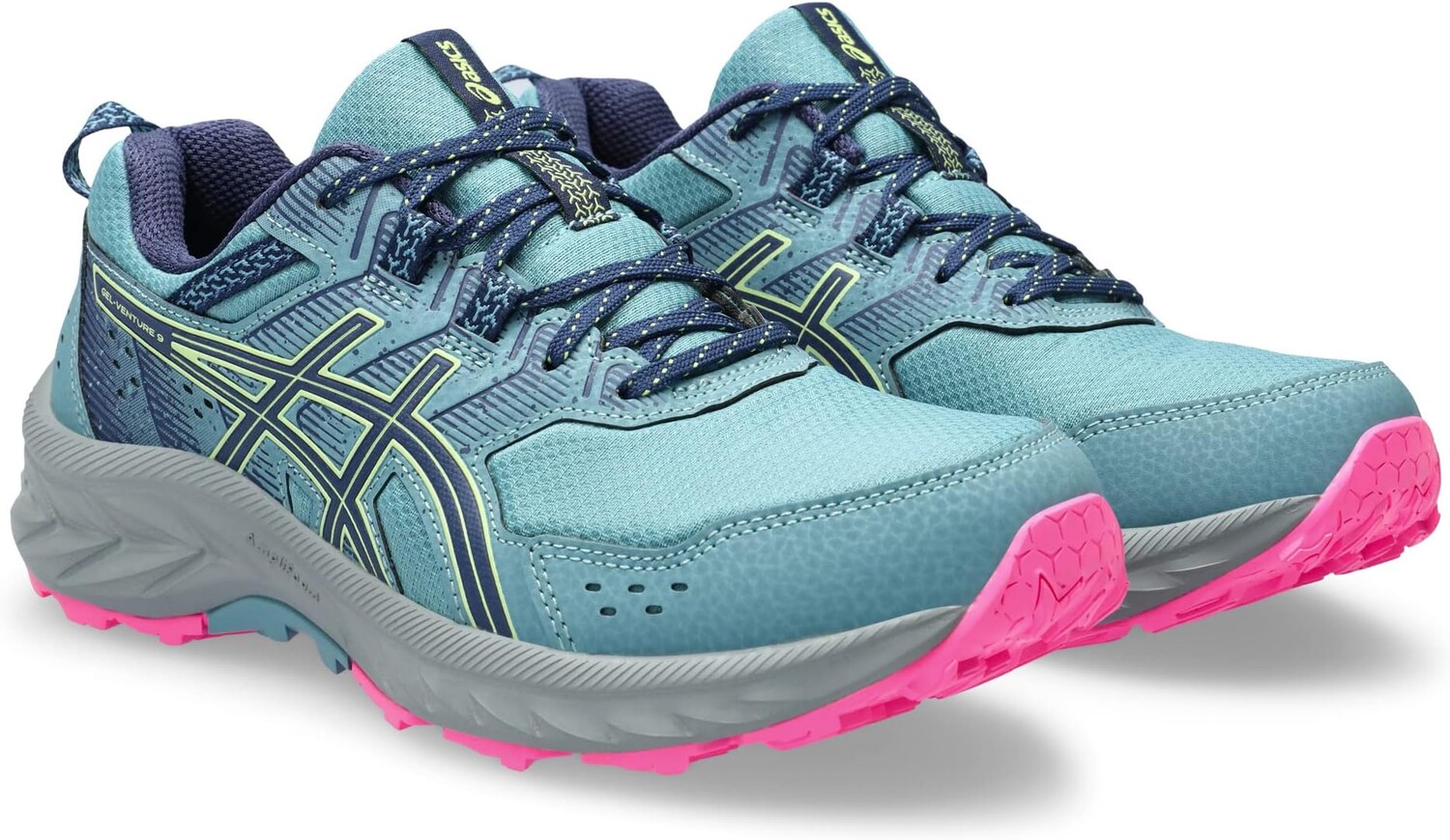 

Кроссовки GEL-Venture 9 ASICS, цвет Gris Blue/Deep Ocean