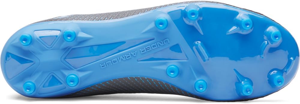 Under Armour Unisex-Adult Shadow Select 3 Fg, (026) Castlerock/Black/Blue Atlantis — фото 3