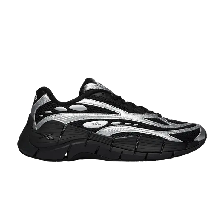 

Кроссовки Danielle Guizio x Zig Kinetica 2.5 Edge 'Black Silver Metallic', черный