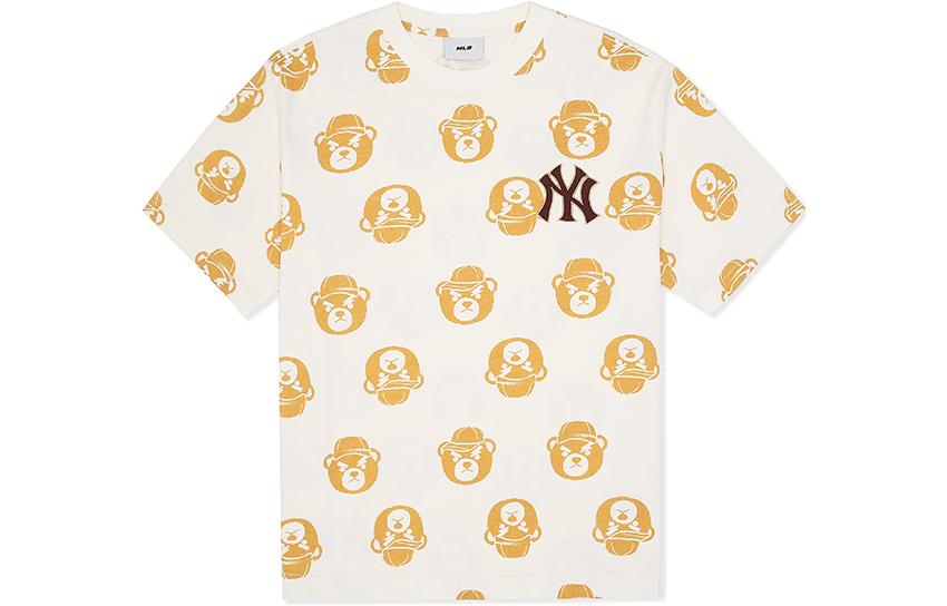 

MLB Футболка New York Yankees с каплевидным вырезом унисекс dark cream