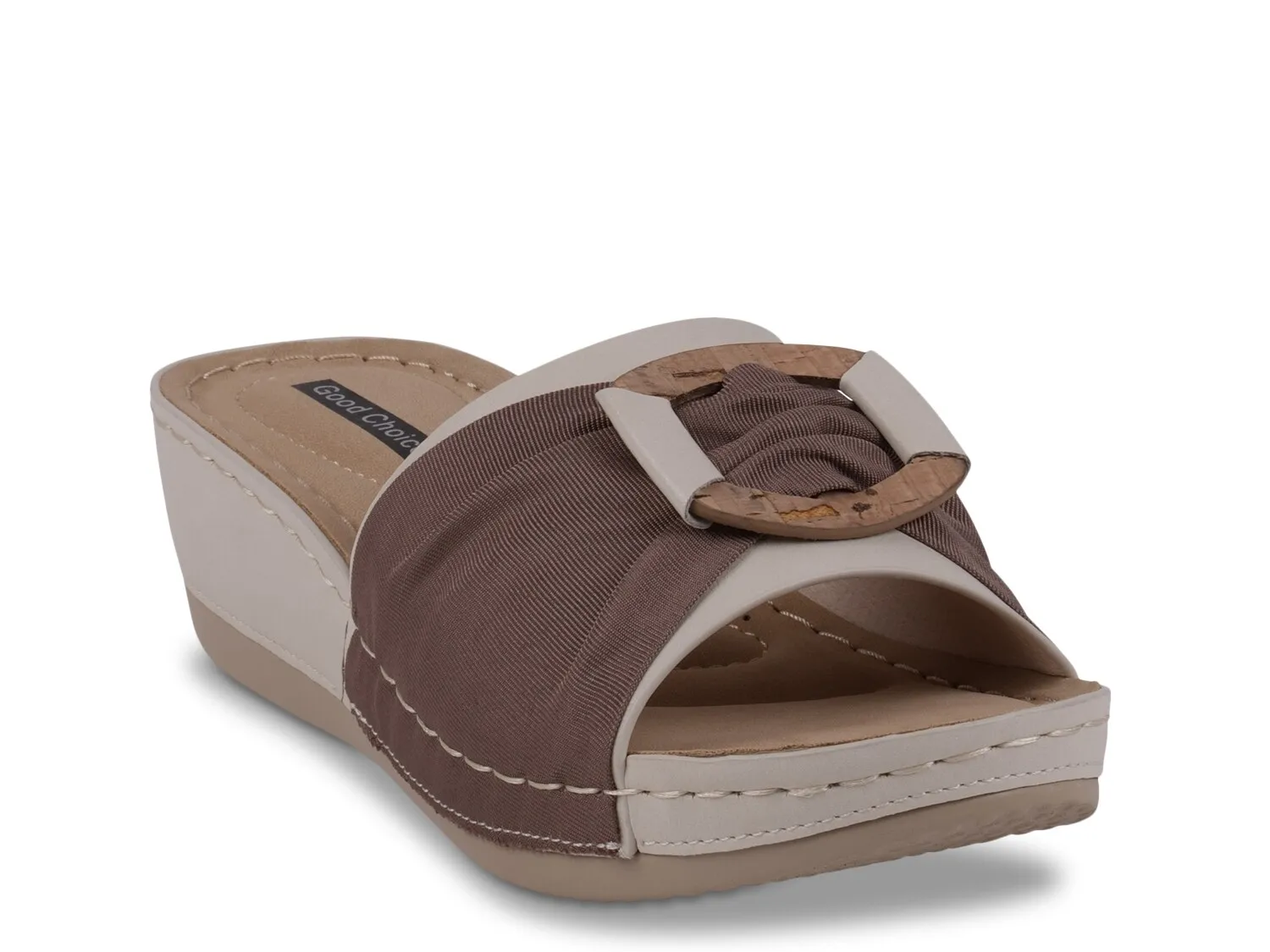 

Сандалии Ellen Wedge Sandal Good Choice, коричневый/белый