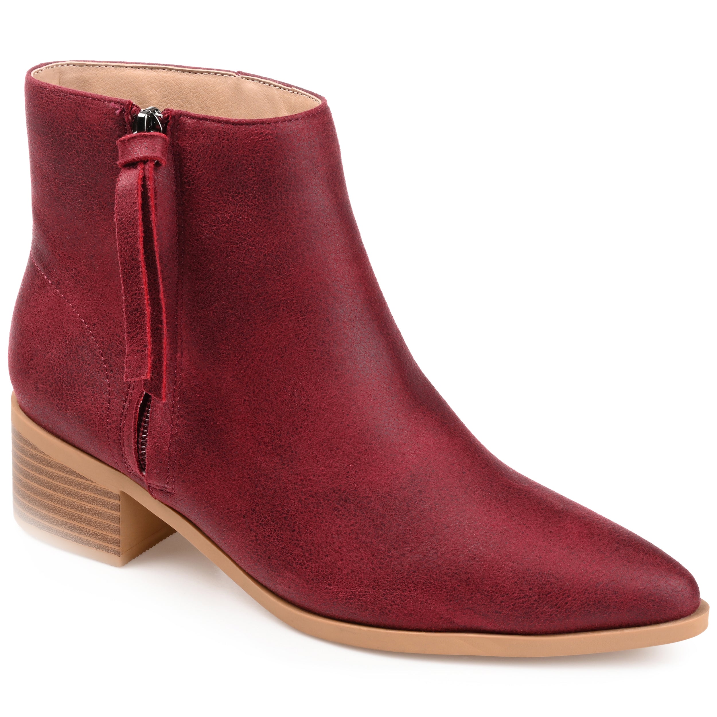 Женские ботильоны Tru Comfort Foam Sadiya из коллекции Journee, цвет wine