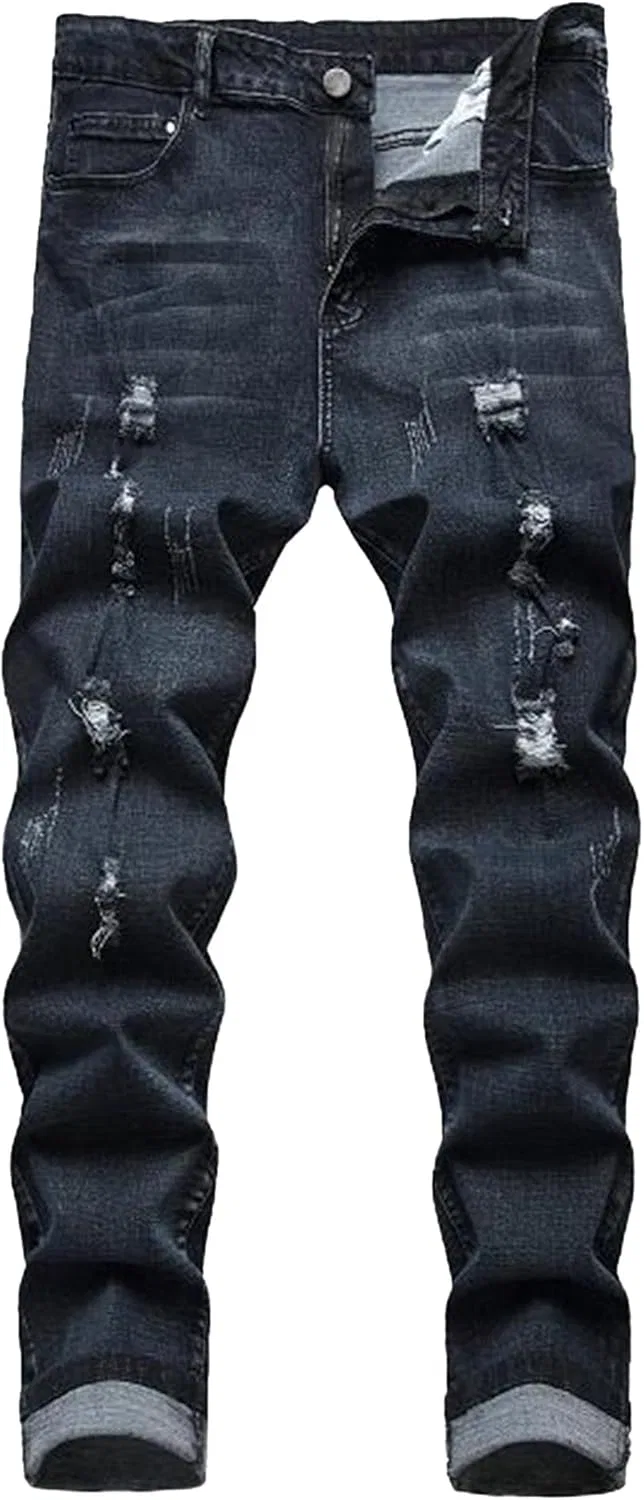 Джинсы stretch, Black B2