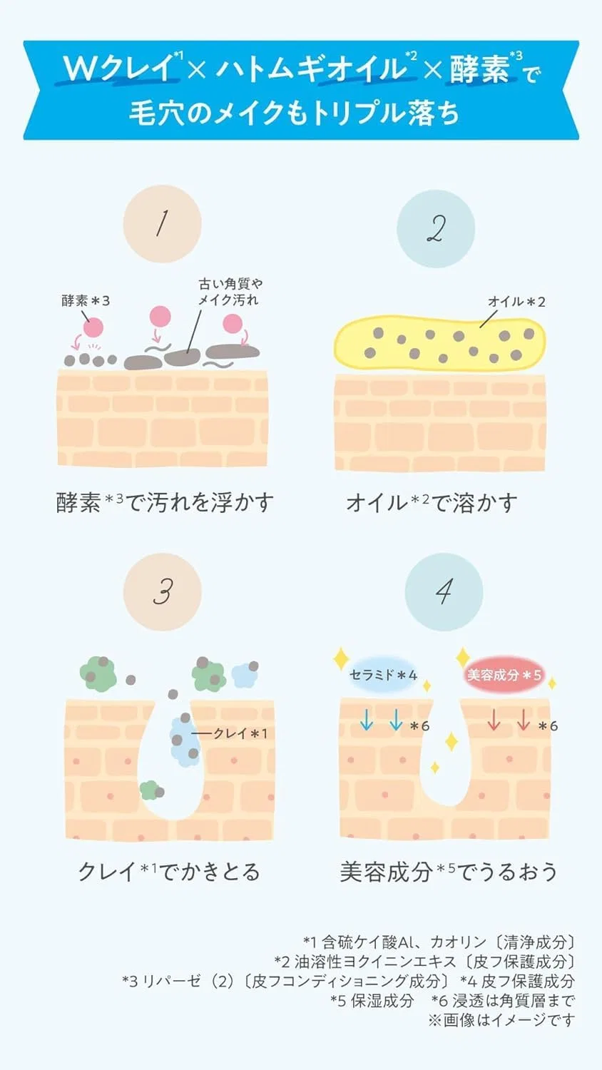 Очищающий бальзам Kunutonn Rosette Yumiru Balm Acne Clear Moisture, 90 г, набор 24 шт. — фото 2