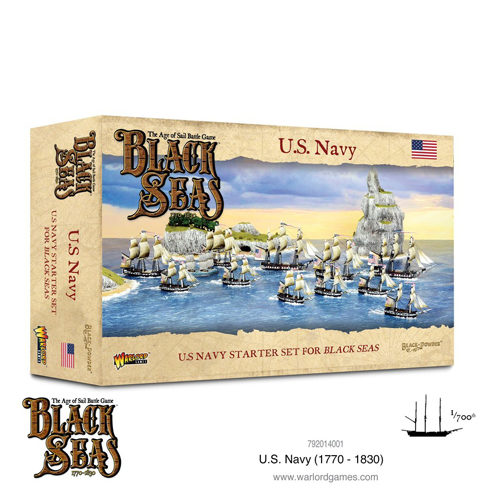 

Фигурки Black Seas: U.S. Navy (1770-1830) Warlord Games