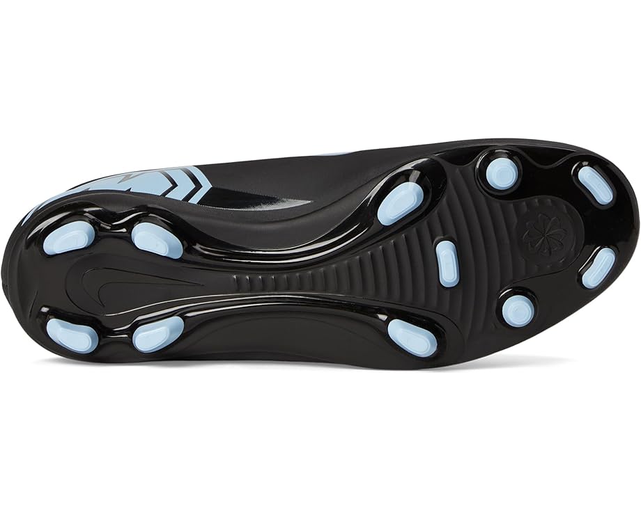 Кроссовки Nike Vapor 16 Club, цвет Black/Ice Blue — фото 3