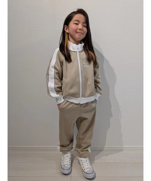 Детская куртка-бомбер GAP Athletic Logo Zip-Up Track Jacket, тёмно-синяя — фото 3