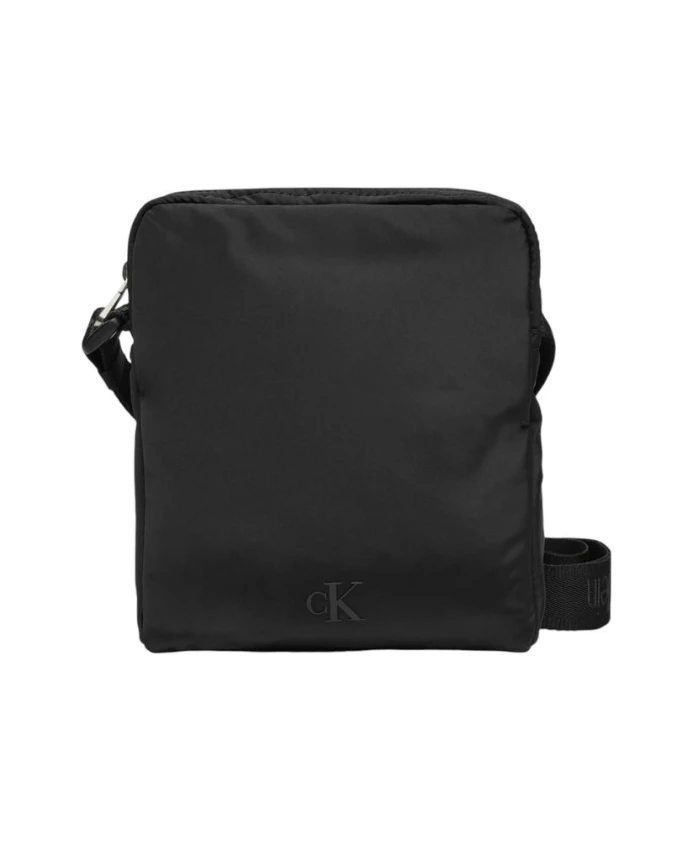 

Черная полиэстеровая сумка через плечо Calvin Klein, черный