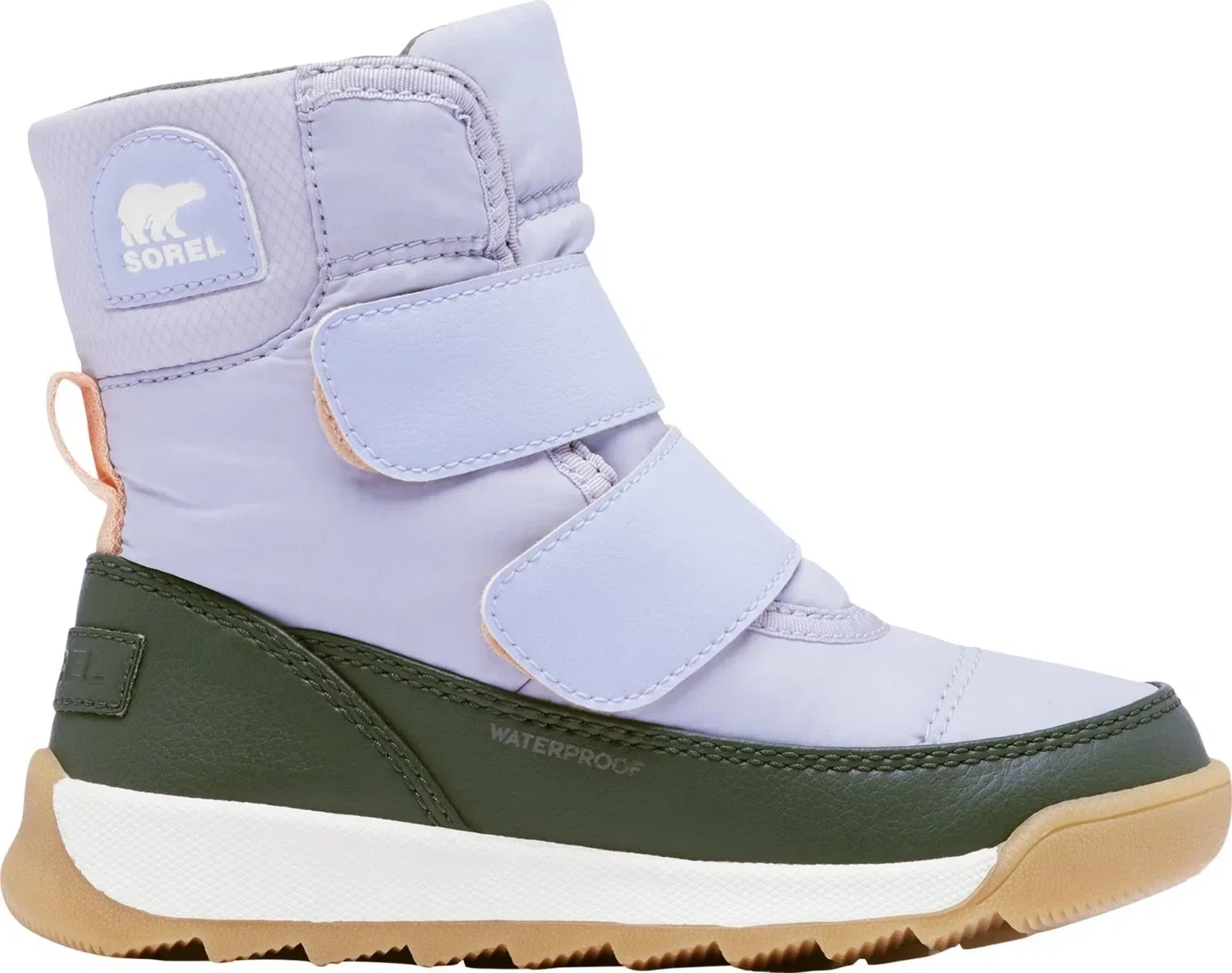 Утепленные зимние ботинки Sorel Whitney II 1930352-580 фиолетового цвета ZAP949