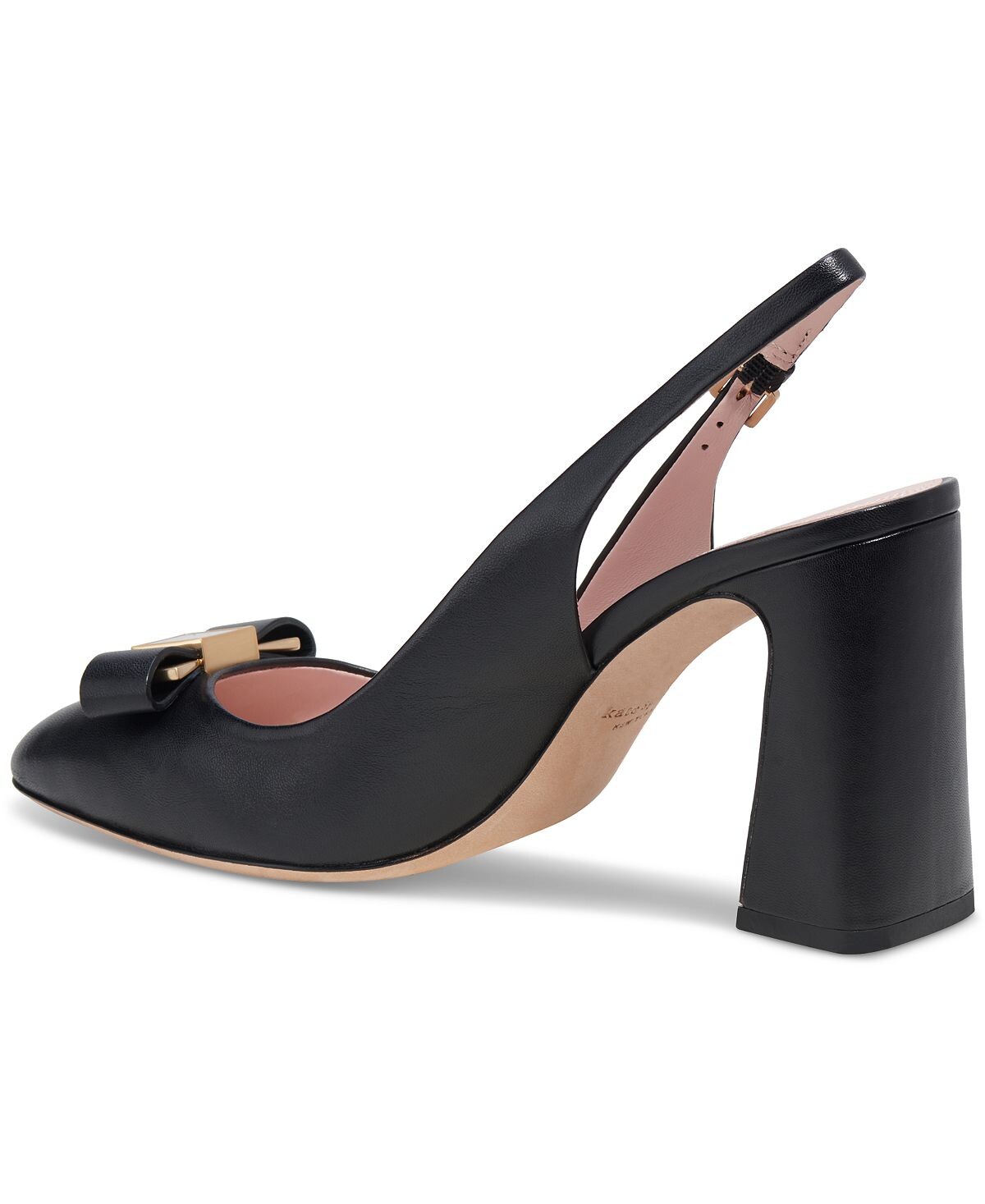 Женские туфли-лодочки Bowdie с открытой пяткой kate spade new york, черный — фото 3