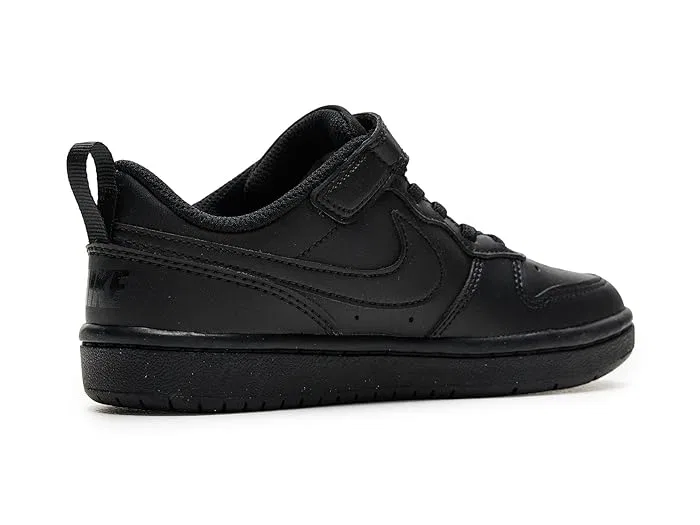 Кроссовки Nike Court Borough Low Recraft, Black/Black/Black — фото 4