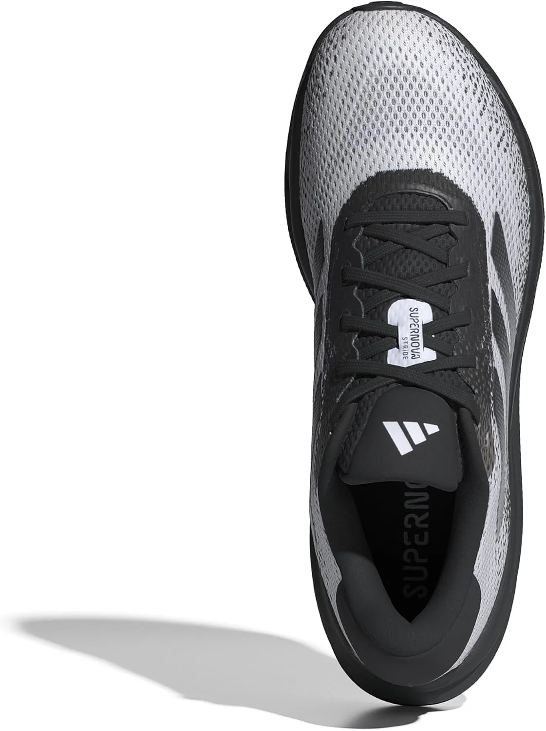 Мужские кроссовки для бега Adidas Supernova Stride, черно-белый — фото 3