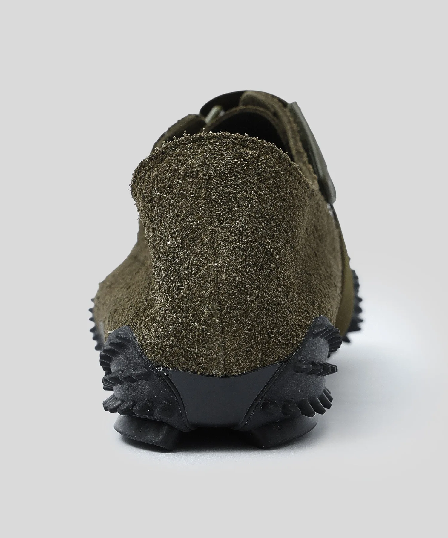 Мужские кроссовки из натуральной кожи PUMA MOSTRO UNLINED оливковые — фото 4