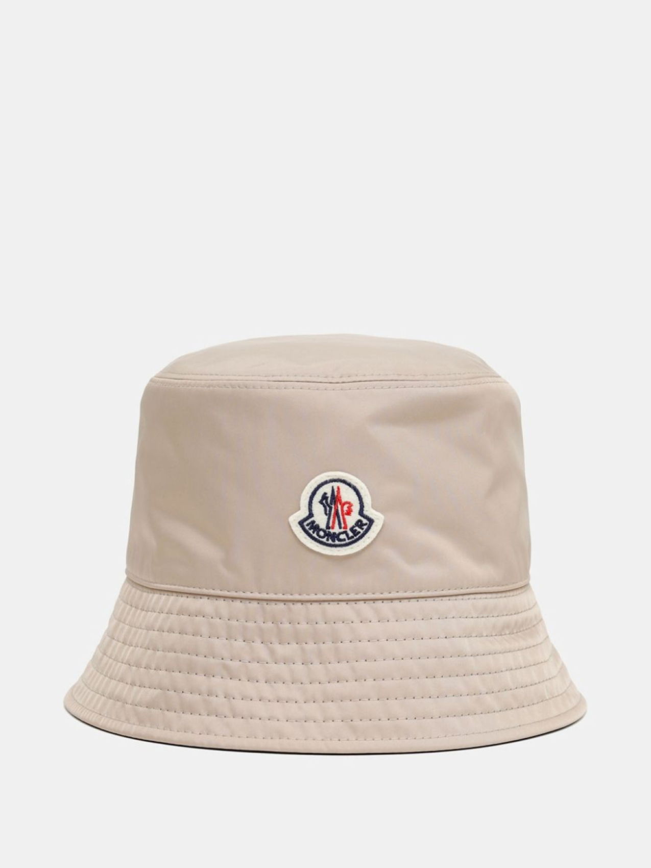

Панама с нашивкой-логотипом Moncler, нейтральный