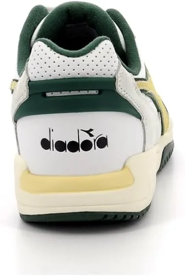 Кроссовки Diadora Unisex Winner SL, белый/зеленый — фото 3