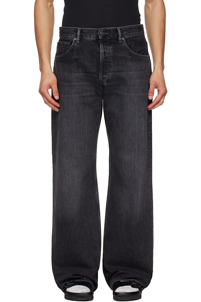 

Джинсы стандартного кроя, модель 2021m Acne Studios, черный