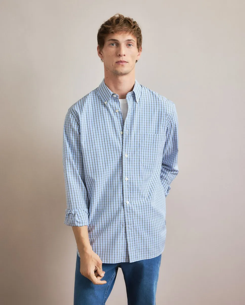 

Мужская спортивная рубашка с длинным рукавом Emidio Tucci, зеленый