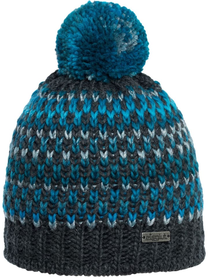 

Вязаная шапка Eisglut, синий