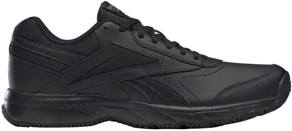 Мужские рабочие кроссовки Reebok Work N Cushion 4.0 Kc для ходьбы, Black Cold Grey 5 Black