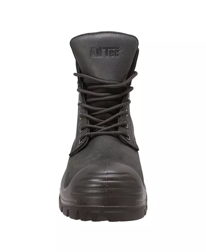 Мужские рабочие ботинки 6" Waterproof Composite Toe коричневые AdTec, черный — фото 4