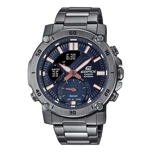 

Часы Men's CASIO Edifice Series Sports Stainless Steel Strap Business Mens Gray Analog, серый
