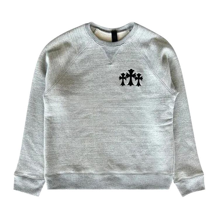 

Свитер Chrome Hearts Triple Cross Crewneck, Grey