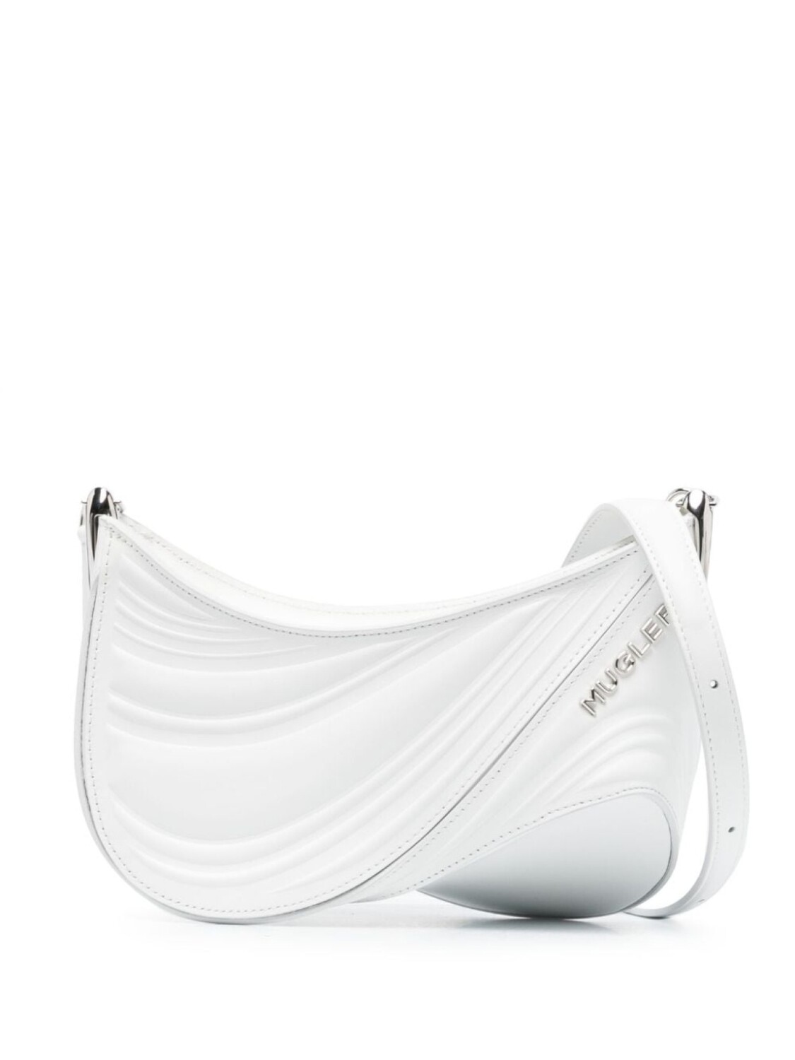 

Mugler маленькая сумка на плечо Spiral Curve 01, белый
