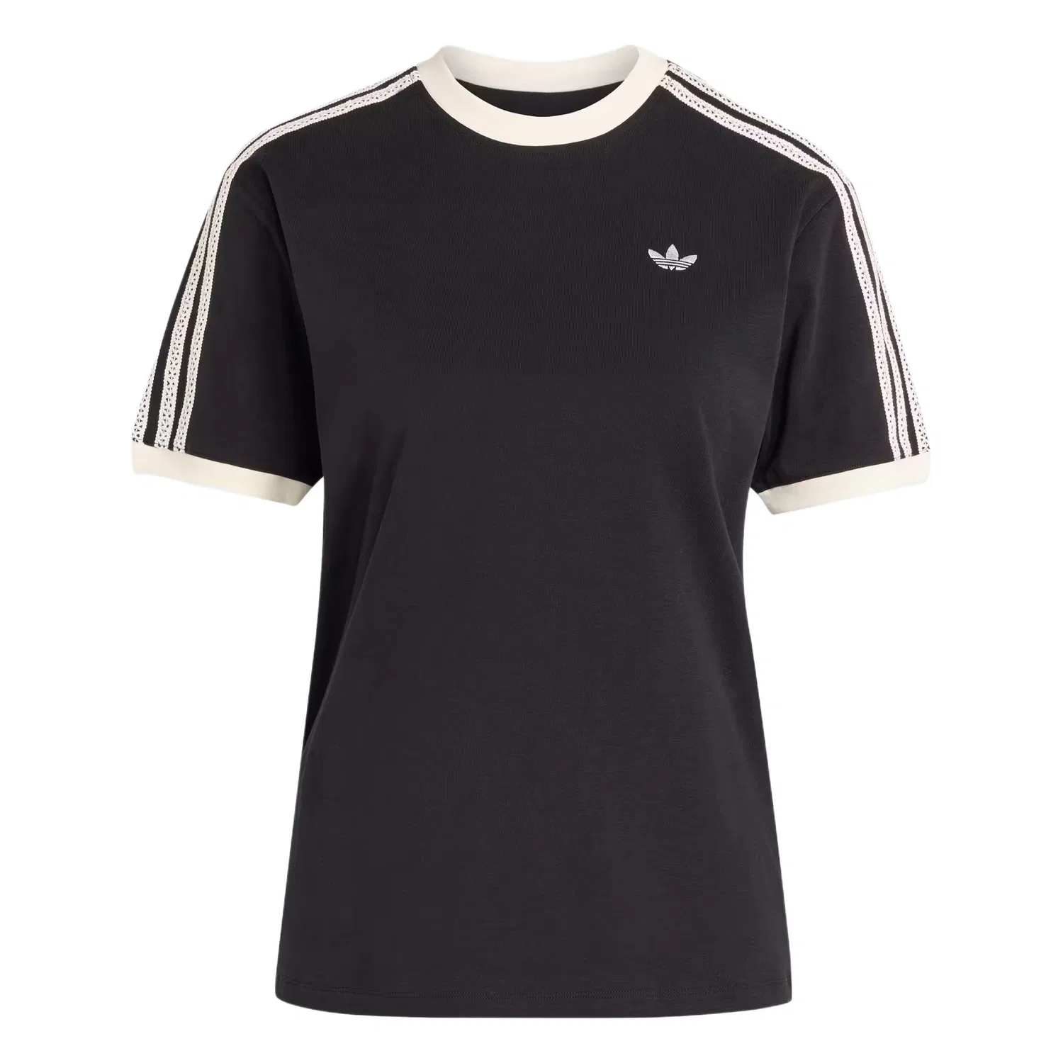 Футболка с тремя полосками Adidas Originals Black