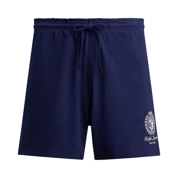 Шорты Polo Ralph Lauren Heavyweight Jersey Knit Graphic Pull-On Short 'Newport Navy'