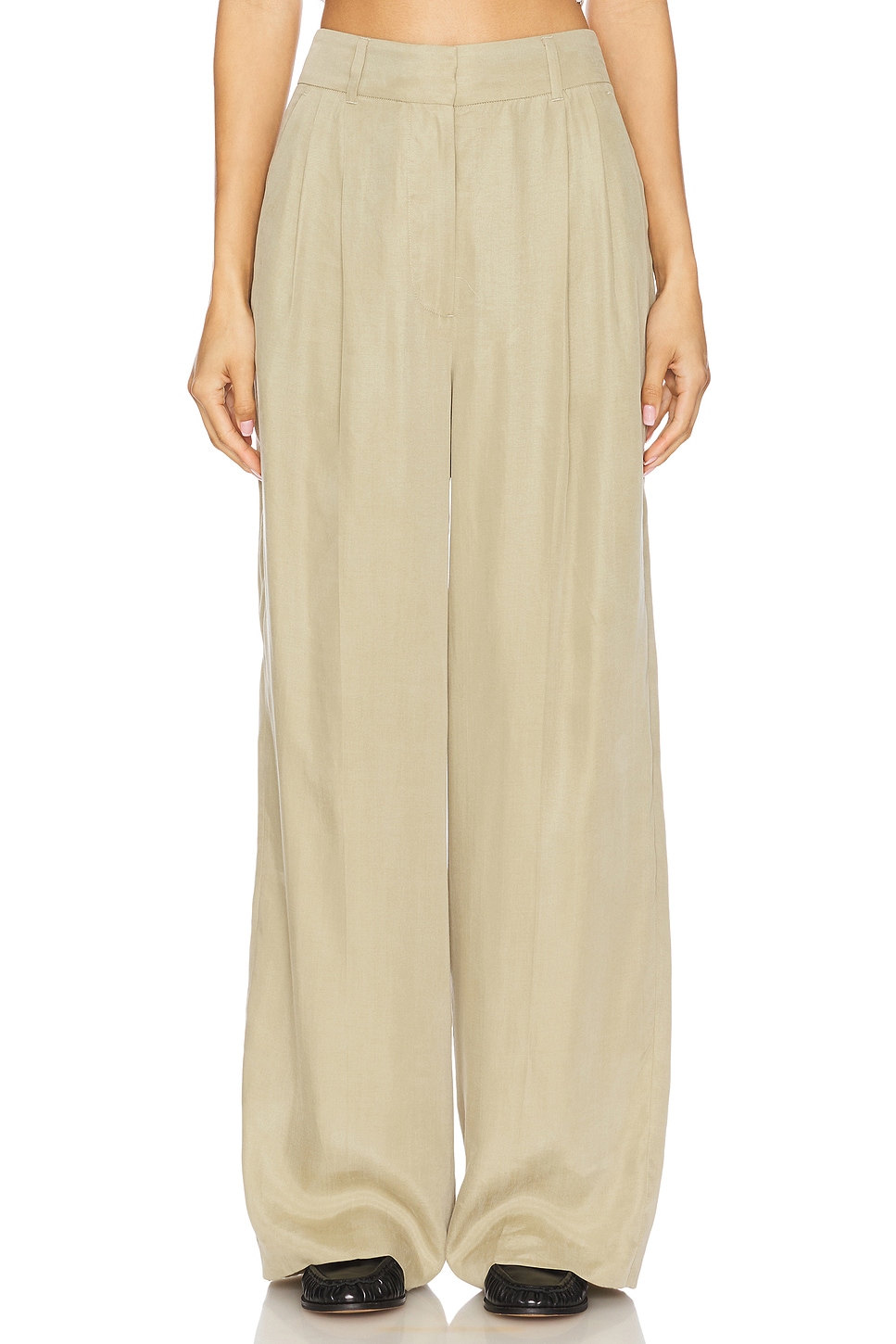 

Брюки Averie в десять застежек Allsaints, sage green
