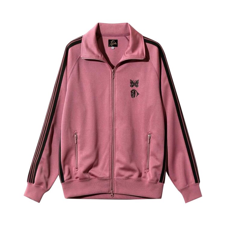

Куртка Needles x Kae Tanaka Poly Smooth Track Jacket 'Pink', розовый