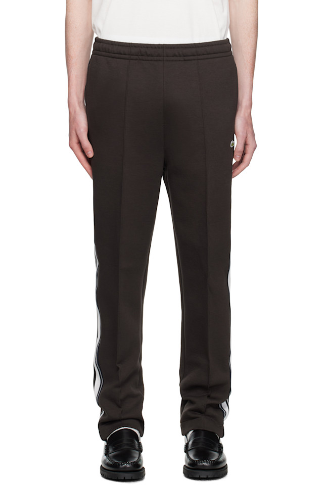 

Спортивные штаны, произведенные во Франции Lacoste, коричневый