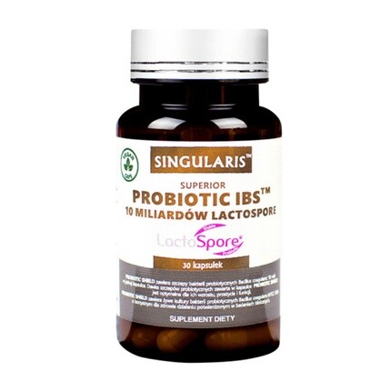 

Superior Probiotic IBS 10 млрд 30 веганских капсул Singularis