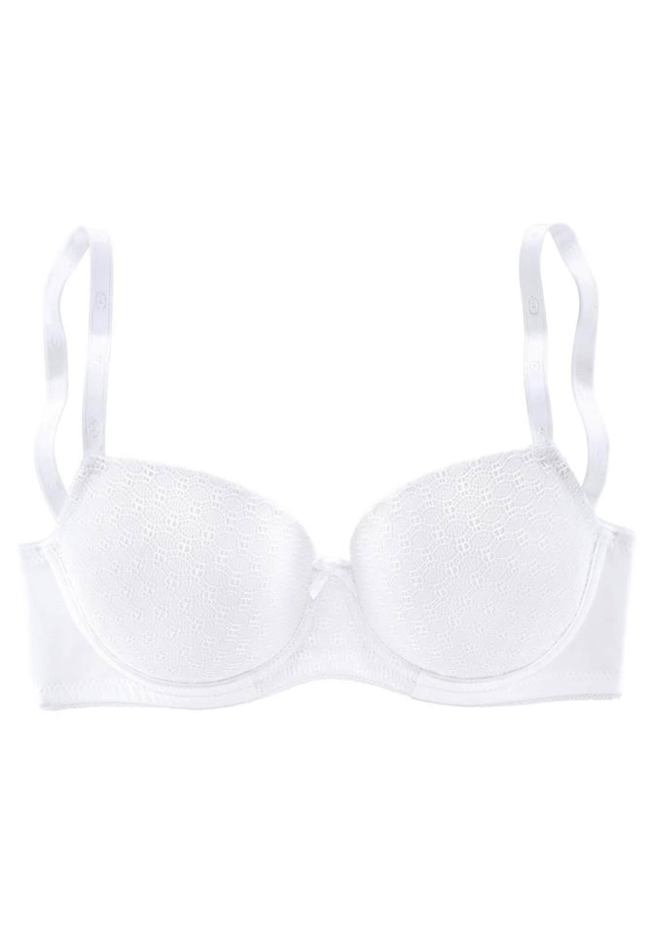 

LASCANA Бюстгальтер-майка в цвете White