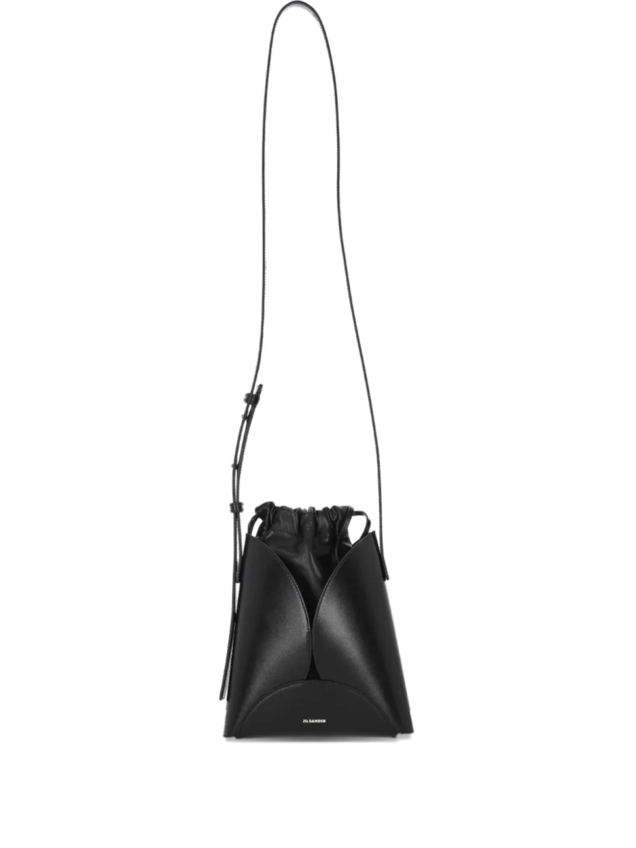

Маленькая сумка через плечо Curve Jil Sander, черный