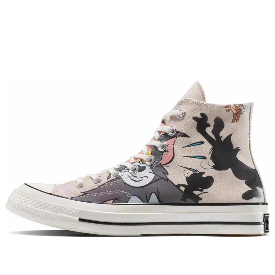 

Кроссовки Converse x Tom & Jerry Chuck Taylor 70 High 'Egret', серый