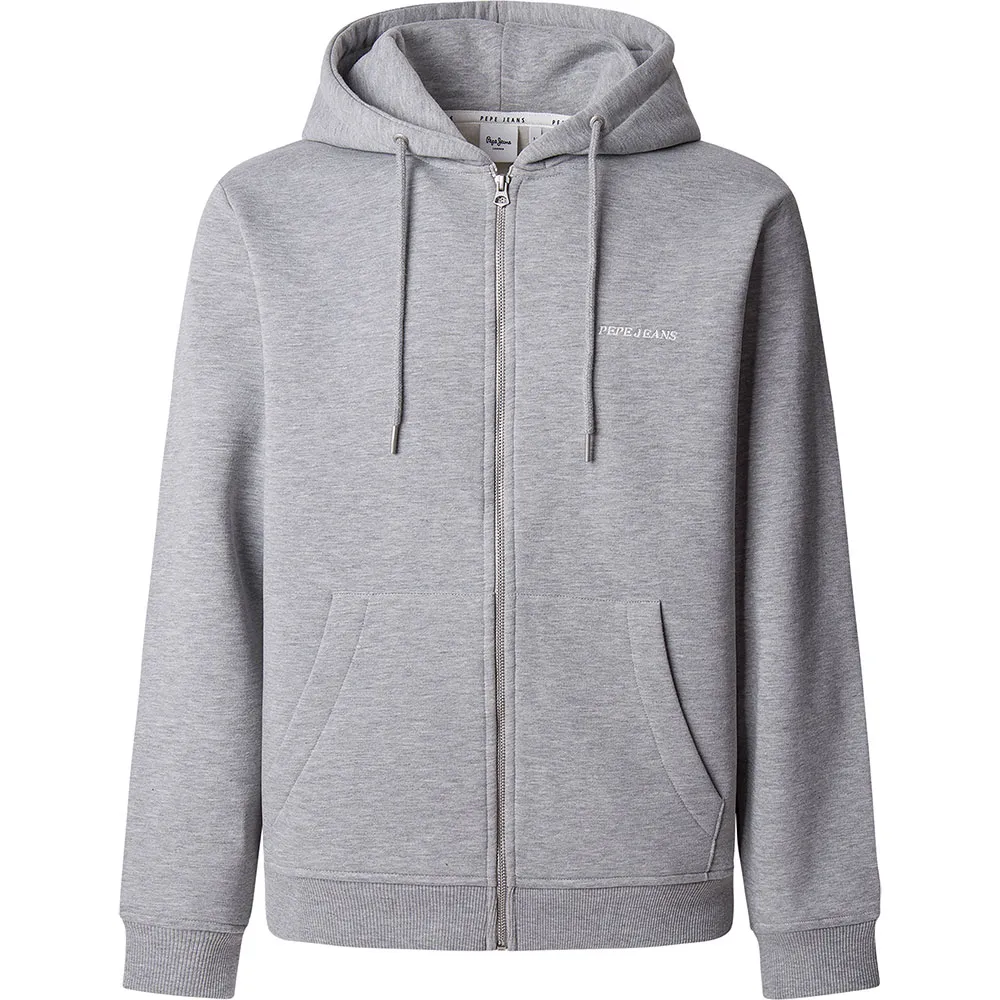 

Толстовка Pepe Jeans Damian full zip, серый