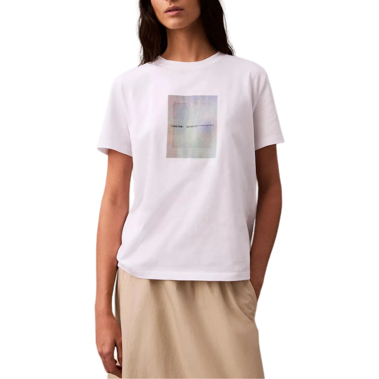 Футболка женская Calvin Klein белая
