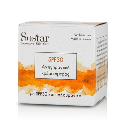 

Sostar Focus Крем для лица антивозрастной с гиалуроновой кислотой SPF 30 50 мл Creme