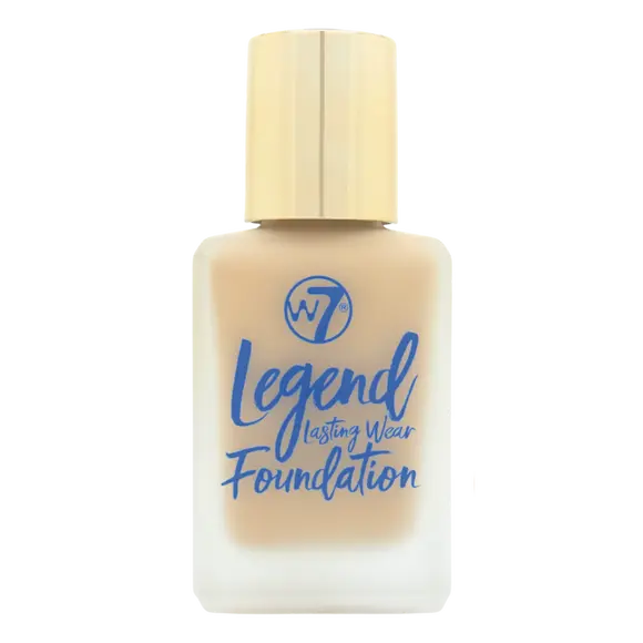 

Стойкая тональная основа для лица песочно-бежевого цвета W7 Legend, 28 мл